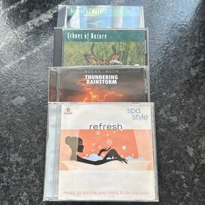 Set of 4 Spa/relaxation CD’s